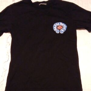 Chrome Hearts Black and Blue Short Sleeve Tee